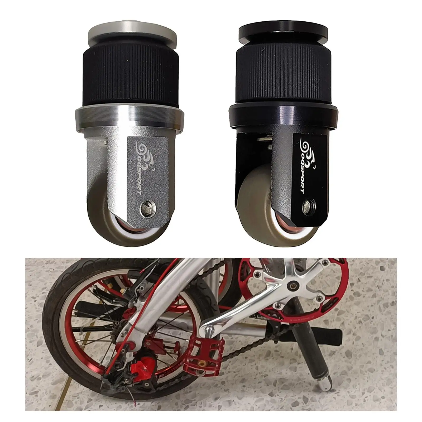 Universal Folding Bike Wheel Booster for Enhanced Cycling Performance