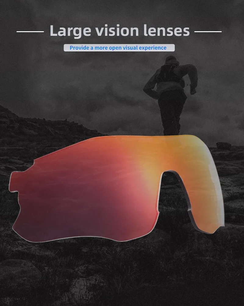 2024 kapvoe rote photo chrome Laufs onnen brille Sport für Männer blaue Marathon-Fahrrad brille Mountainbike-Brille Brille – Detail 5