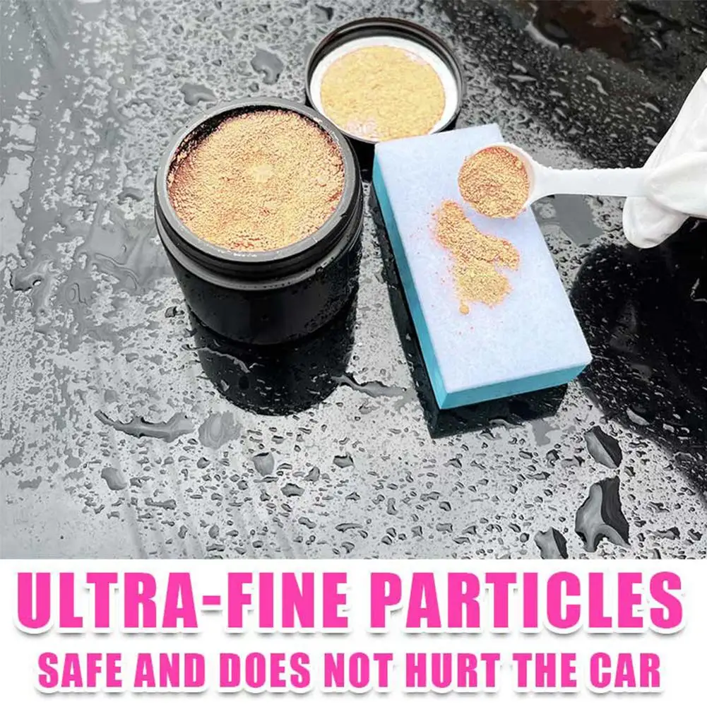 NEW 30G Glass Polishing Cerium Oxide Powder Car Window Polish Mirrors Powder Powder Glass Remove Composite Rare Repair Tool