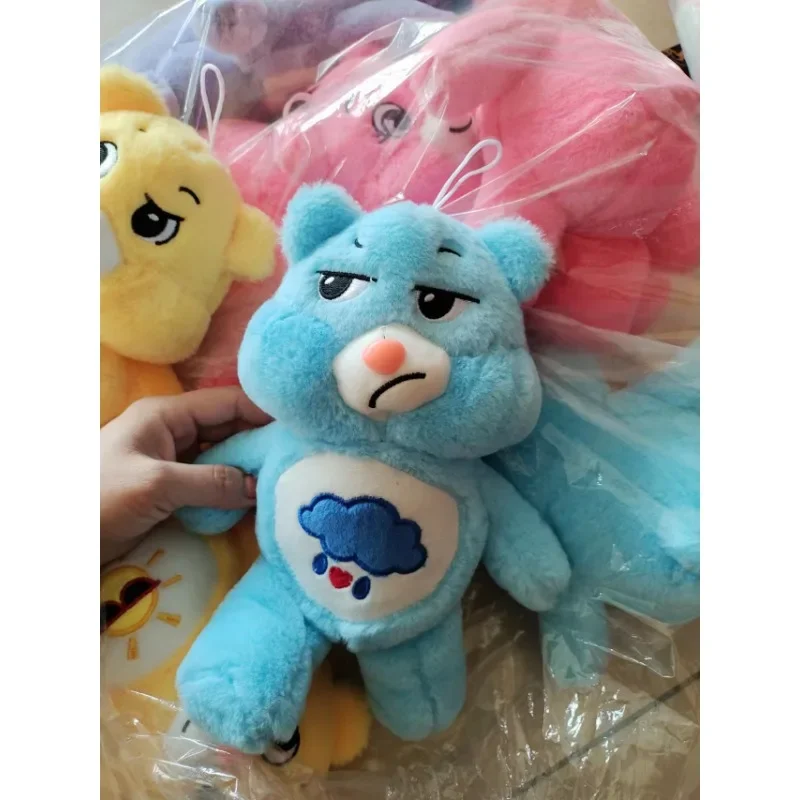 Miniso Care Bears Series Soft Plush Doll 27cm Kawaii Cute Anime Peripheral Plush Toy Children Birthday Gift