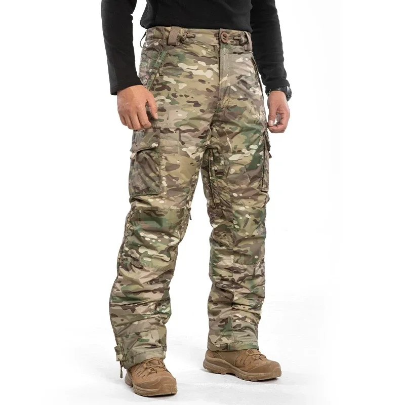

Outdoor Winter Outdoor Camouflage Tactical Military Warmth Mountaineering G Splash and Wind Proof Ski Pants