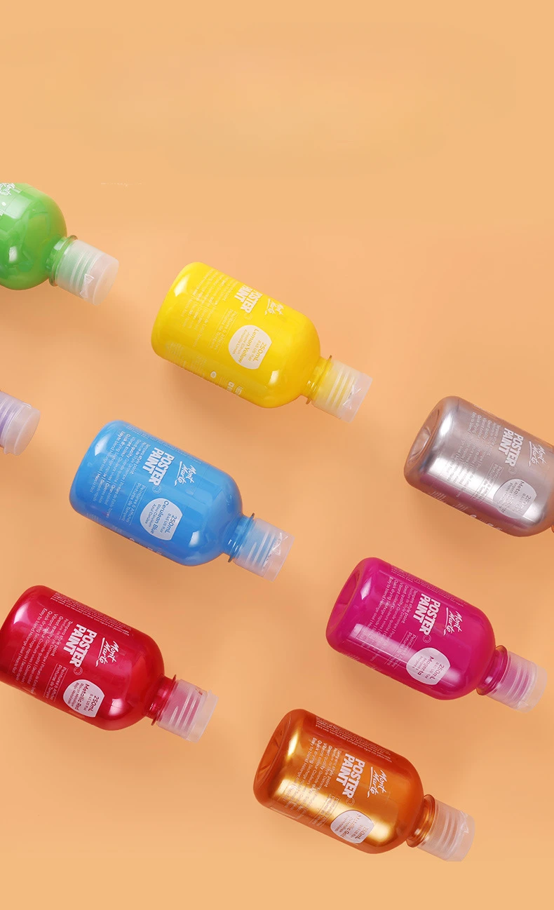 250ML Washable Kids Tempera Paint Set, Non-Toxic & Vibrant Colors, Perfect for DIY Finger Painting & Creative Art Projects