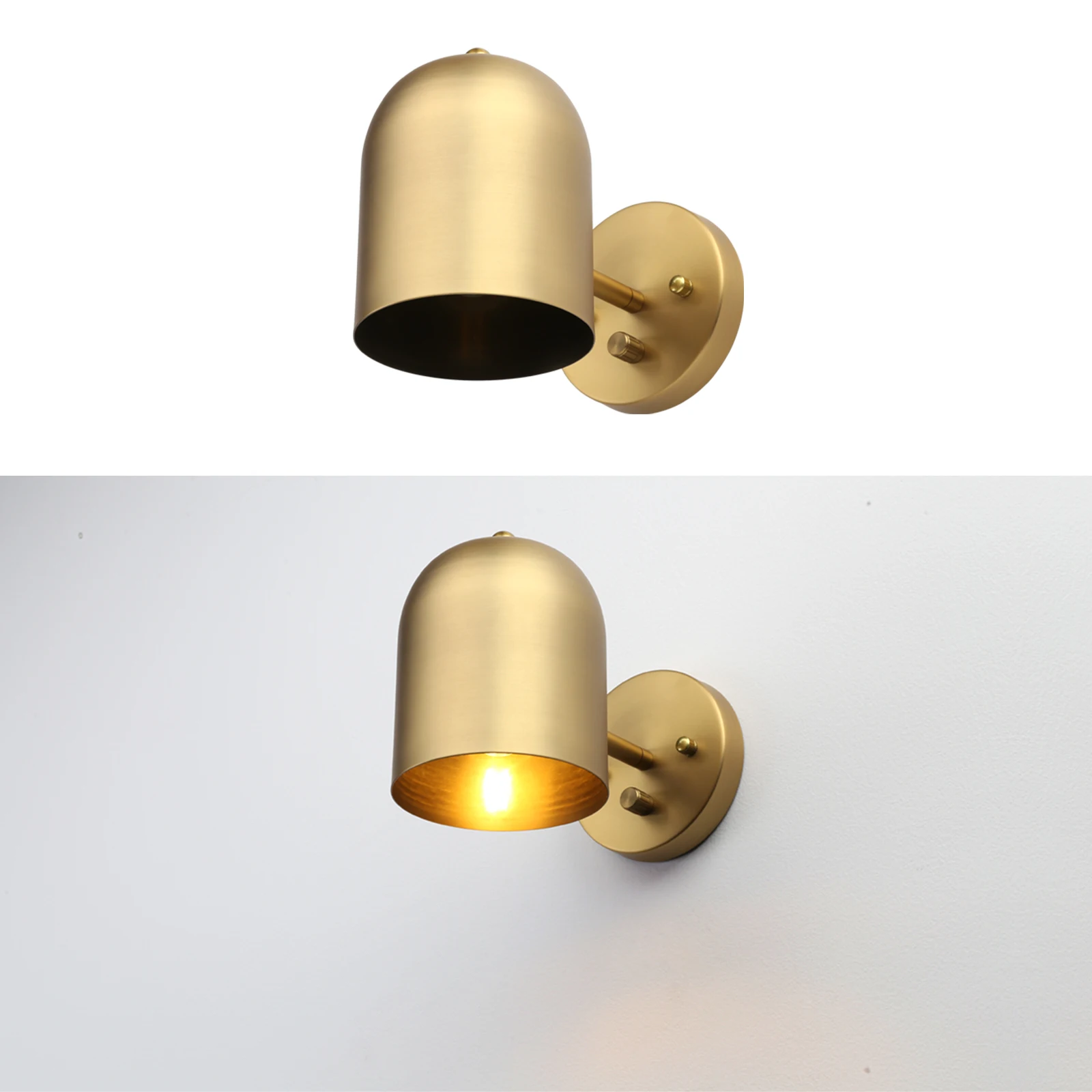 Indoor LED Wall Light with Switch Interior Wall Lamp Decorat Bedroom Hotel Guest Room Lighting for A Bedside Reading Light