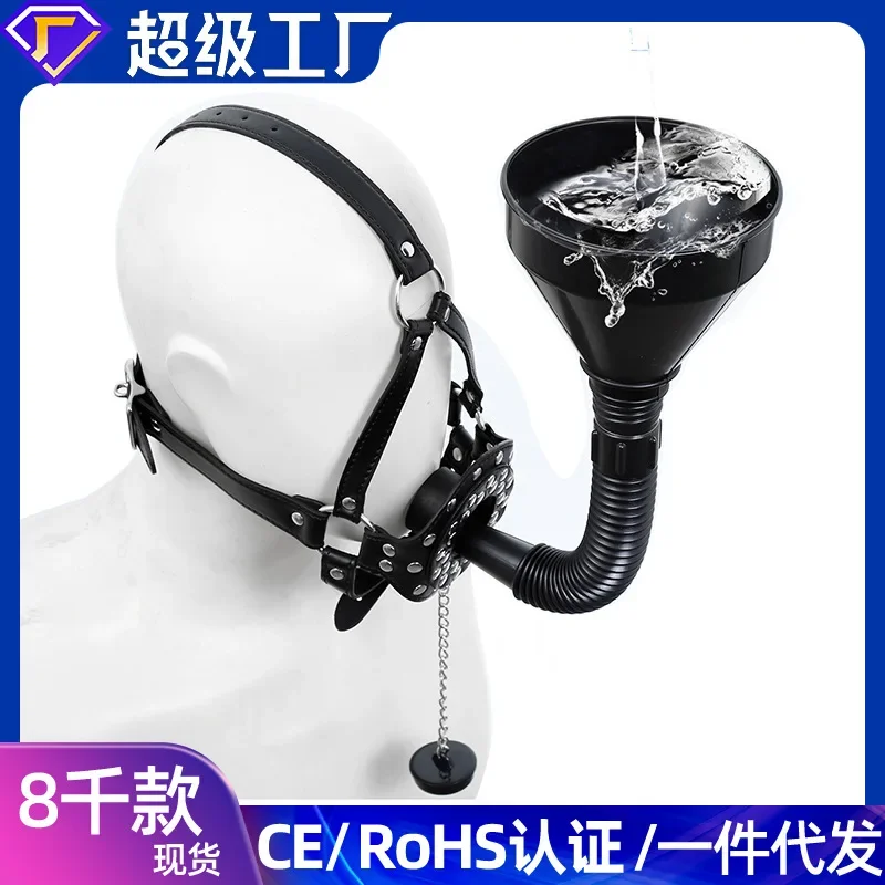 بو الجلود مفتوحة الفم الكمامة تسخير الكرة لعب الأدوار زوجين لعبة يمزح الجنس عن طريق الفم المنتج للمرأة رجل منتج جديد #2