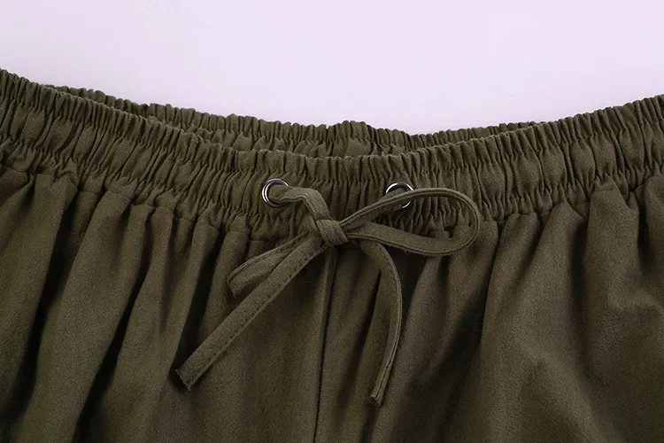 für Cosplay-Auftritte, einfarbige mittelalterliche Schnürhose, Renaissance-Kriegerhose mit schmal zulaufendem Bein – Detail 20