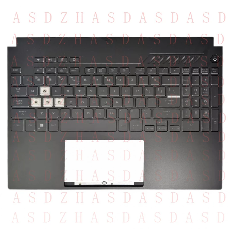 

Z New for ASUS TUF Gaming F15 A15 FX507 FA507 FA507Z Palmrest with US Backlit Keyboard