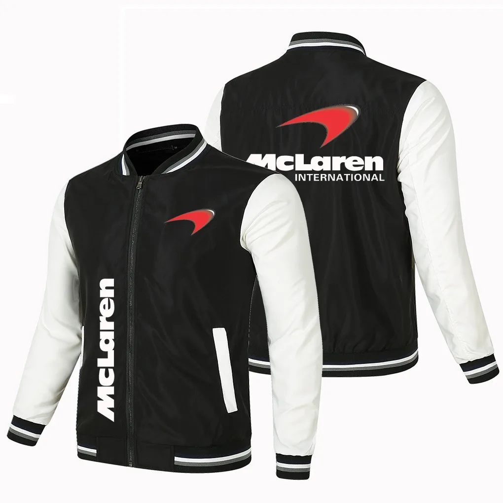 

Fashion New Baseball Jacket Four Seasons Thin Men's Jacket Locomotive Jacket Bomber Jacket For Mclaren 720S GT 600LT Alcantara