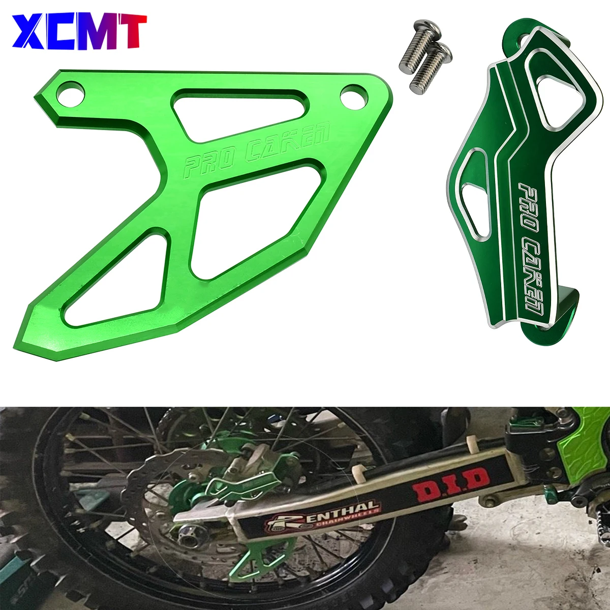 Motocross For Kawasaki Rear Brake Caliper Brake Disc Guard Protector Cover KX250F KX450F KX 250F 450F KLX450R KLX 450R 2006-2018