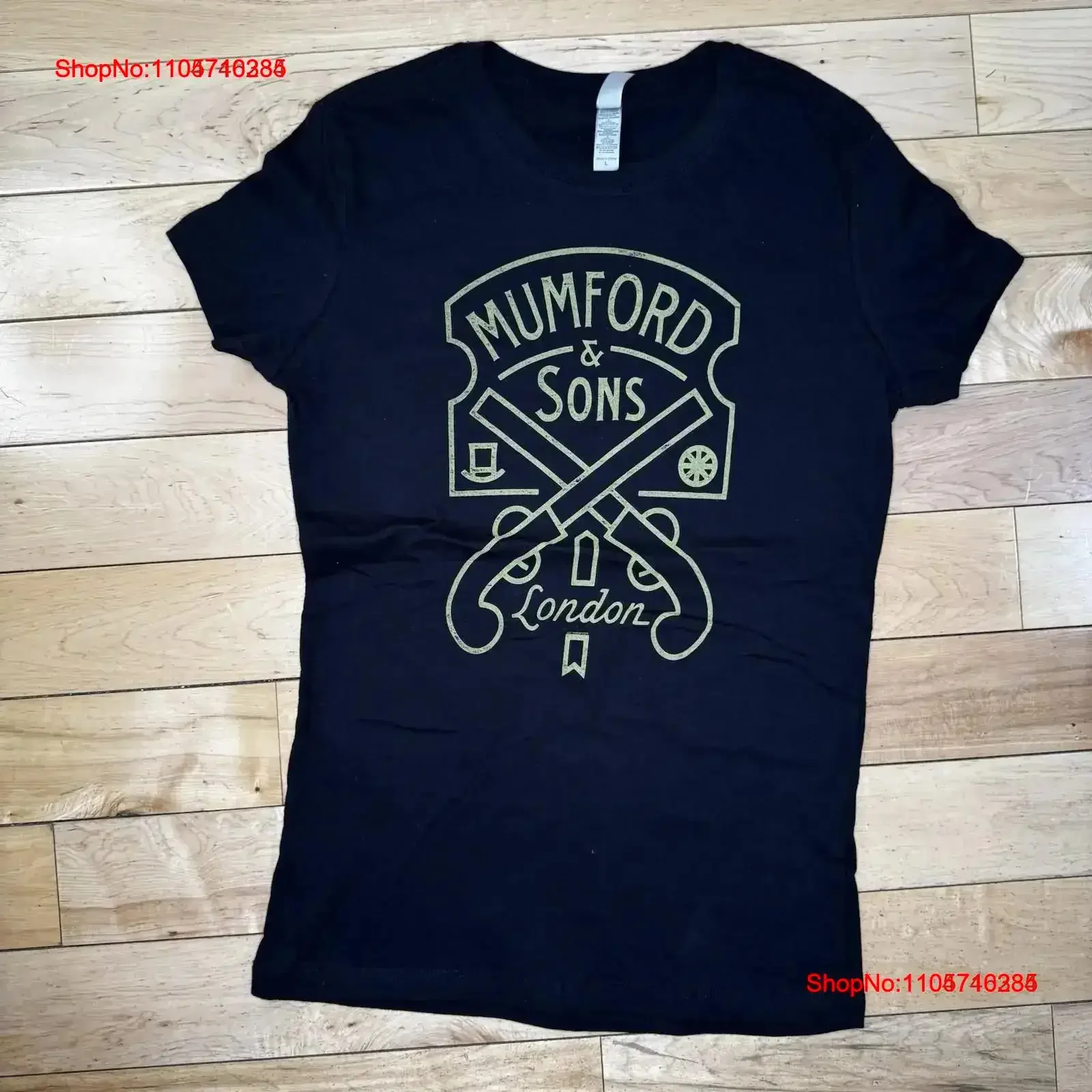 Mumford Sons London Womens T Shirt Sz S vintage Washed Soft designer clothes fashion graphic Comfortable Slightly Breathable