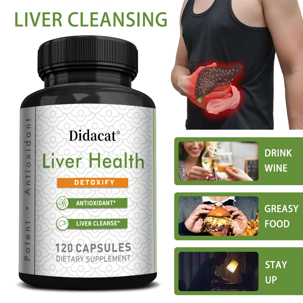 Milk Thistle with Alpha-Lipoic Acid and NAC - Supports Liver Health, Detoxification and Antioxidant Protection