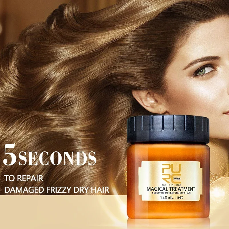 

5 Seconds Repairs Hair Damage Restore Soft Hair Care Magical Treatment Hair Mask Nutrition Infusing Masque