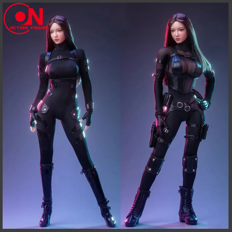 3STOYS 3S001 3S002 1/6 Female Agent Combat Suit Night Walk Suit Clothes Model Fit 12'' TBL 10D Soldier Action Figure Body Dolls