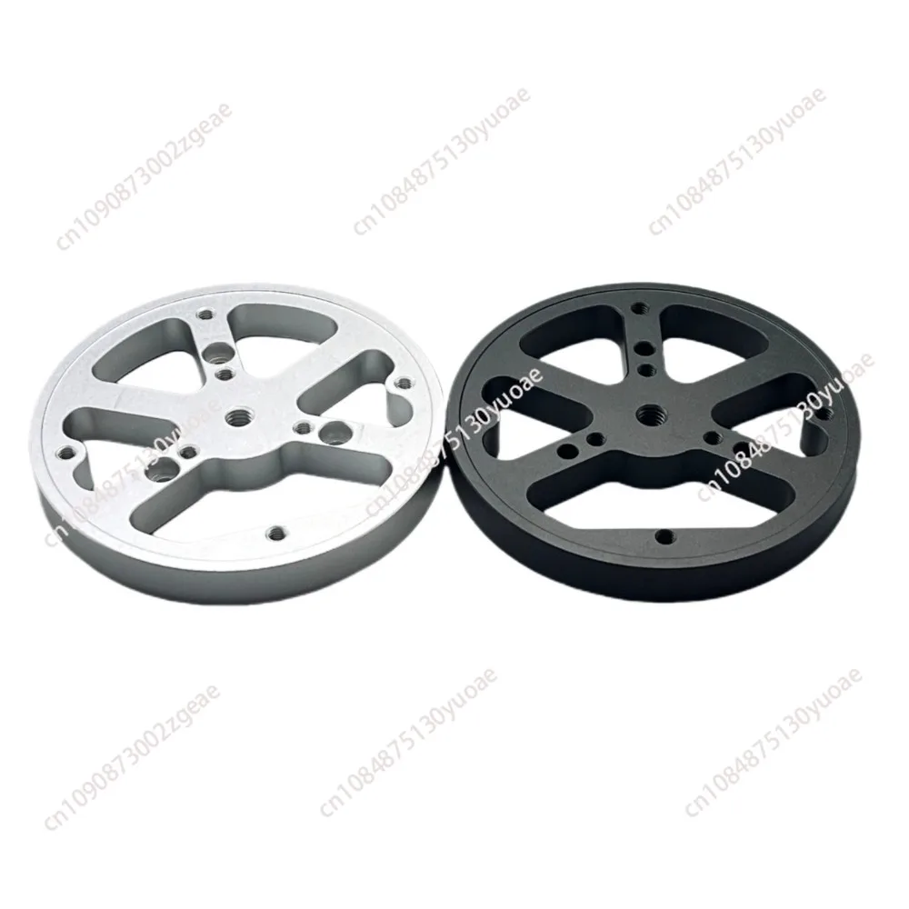 Optical Equatorial Mount Adapter Plate Black/Silver Color Randomly Supports EQ3EQ5 And Supports 3/8 Tripod