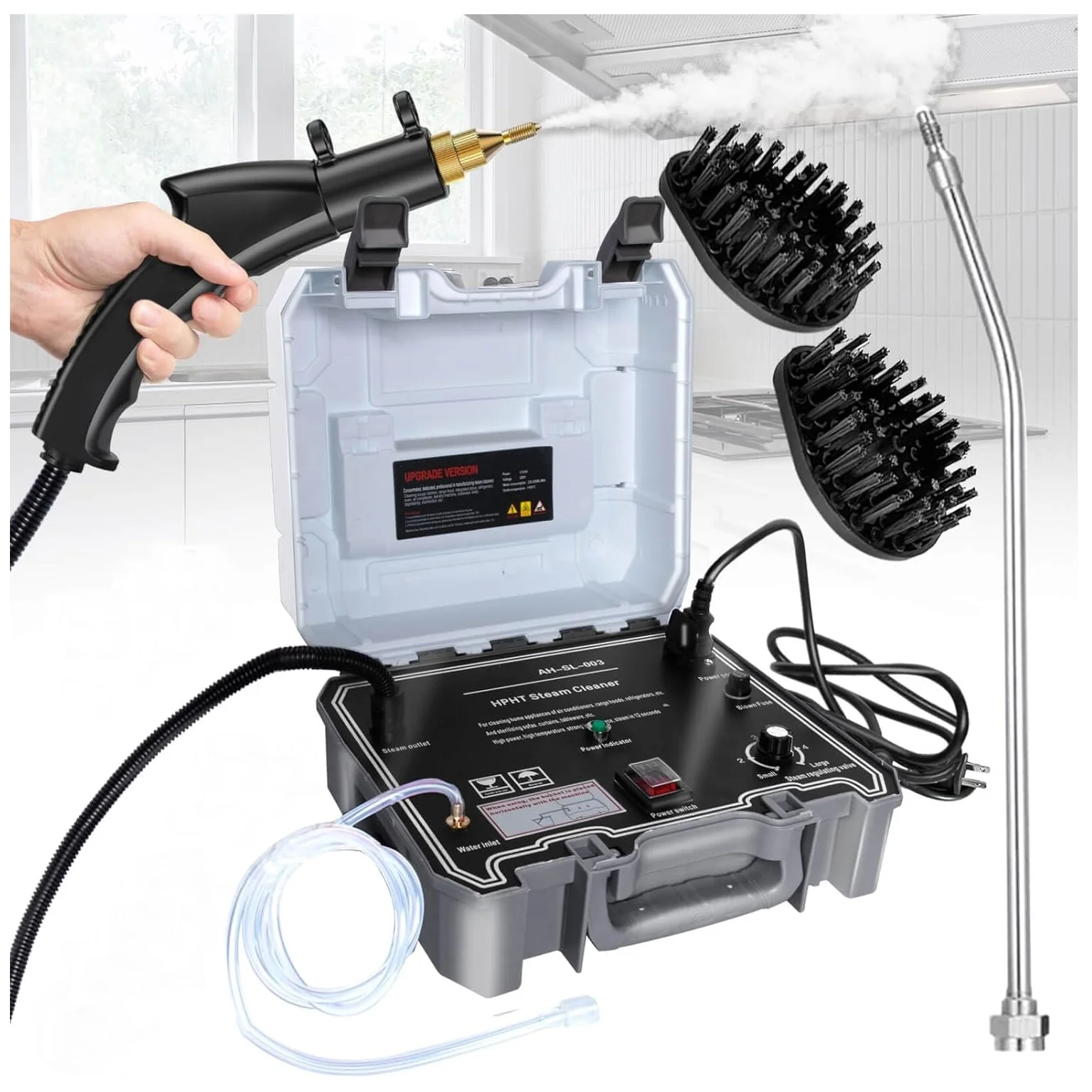 

Высокотемпературный пароочиститель высокого давления, портативная ручная чистящая машина, кондиционер, кухонный дымовой очиститель для дома