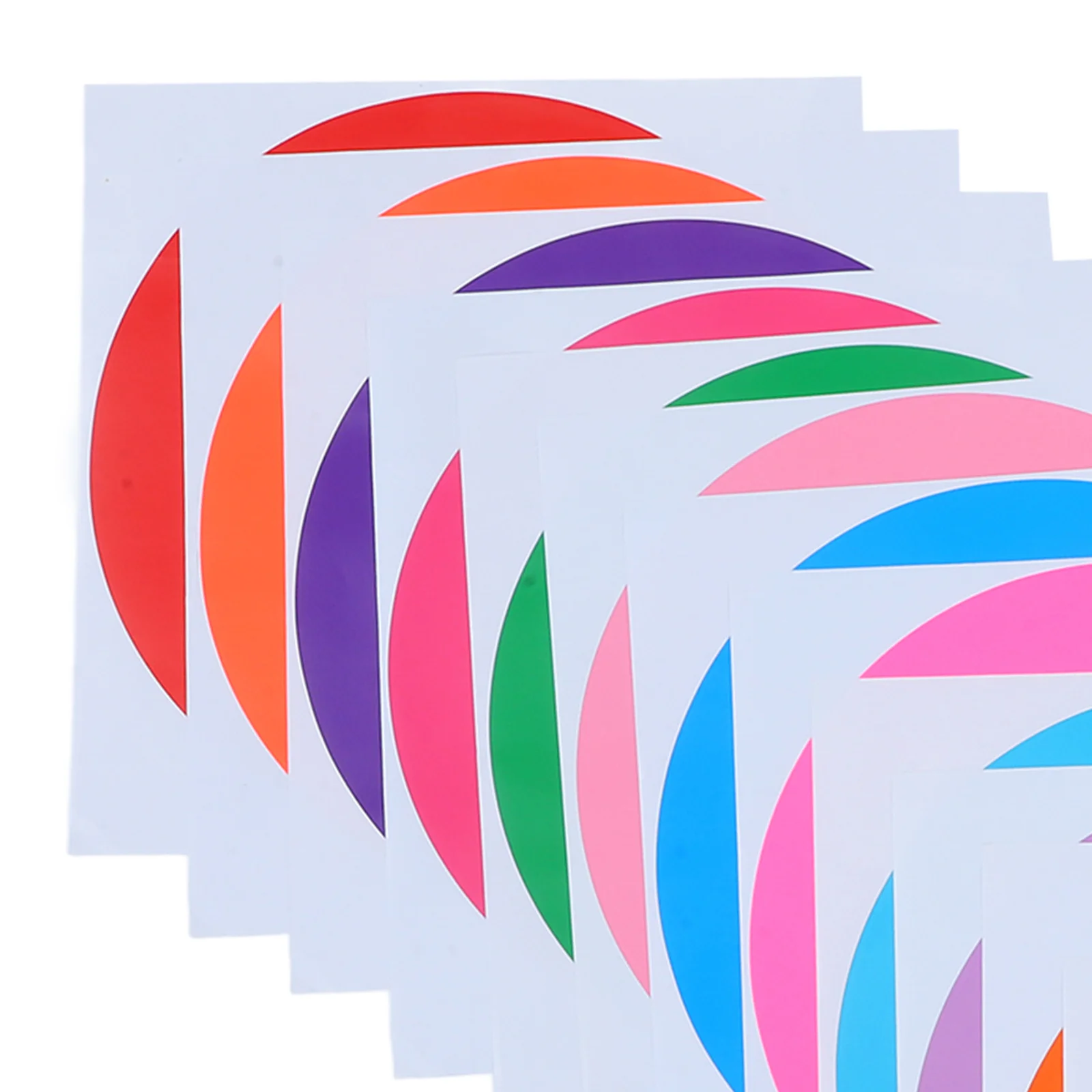 نقاط المسح الجاف لطاولات الفصول الدراسية ملصقات سبورة بيضاء ذاتية اللصق ملونة قابلة لإعادة الاستخدام لوحة كتابة أدوات تعليمية للأطفال