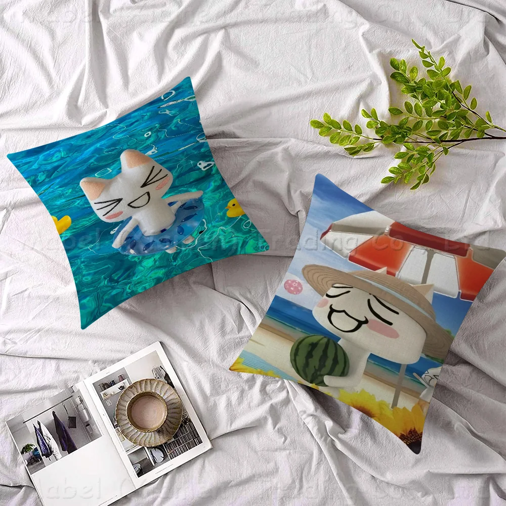 Cute Inoue Toro Cushion Cover Pillow Cover Decor Pillowcase Printed Cushion Case For Couch