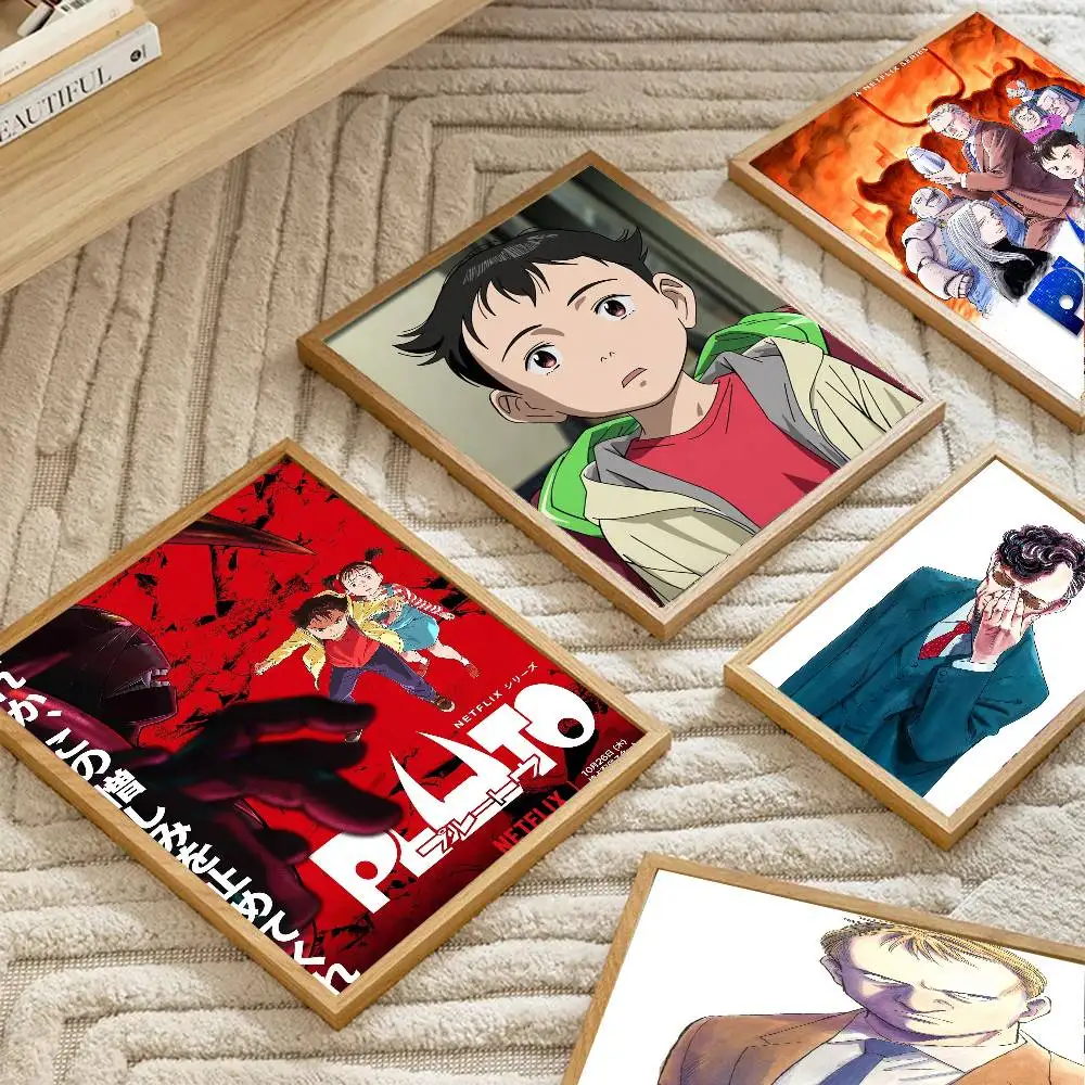 P-PLUTO Anime Art Sticky Wall Waterproof Home Living Room Bedroom Bar Aesthetic Decoration
