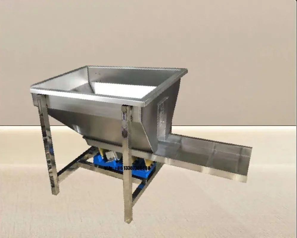 New Stainless Steel Vibrating Hopper Granules Cashew Peanut Sunflower Seed Dried Nuts Manufacturing Plant Processing Machine