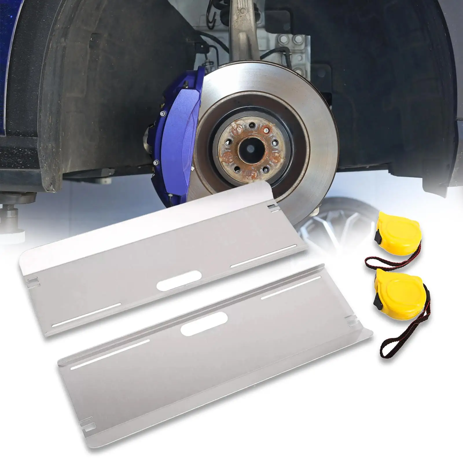 

Generic Wheel Alignment Tool Accessories Easy to Use Practical Wear Resistant Convenient Professional Durability Toe Plates
