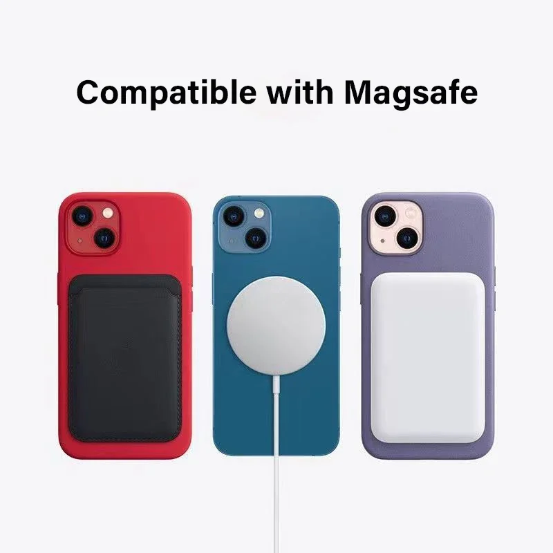 2024 New Magnetic Metal Plate Ring for Magsafe Wireless Charger Iron Sheet Sticker Car Phone Holder Magnet Patch for IPhone12 13