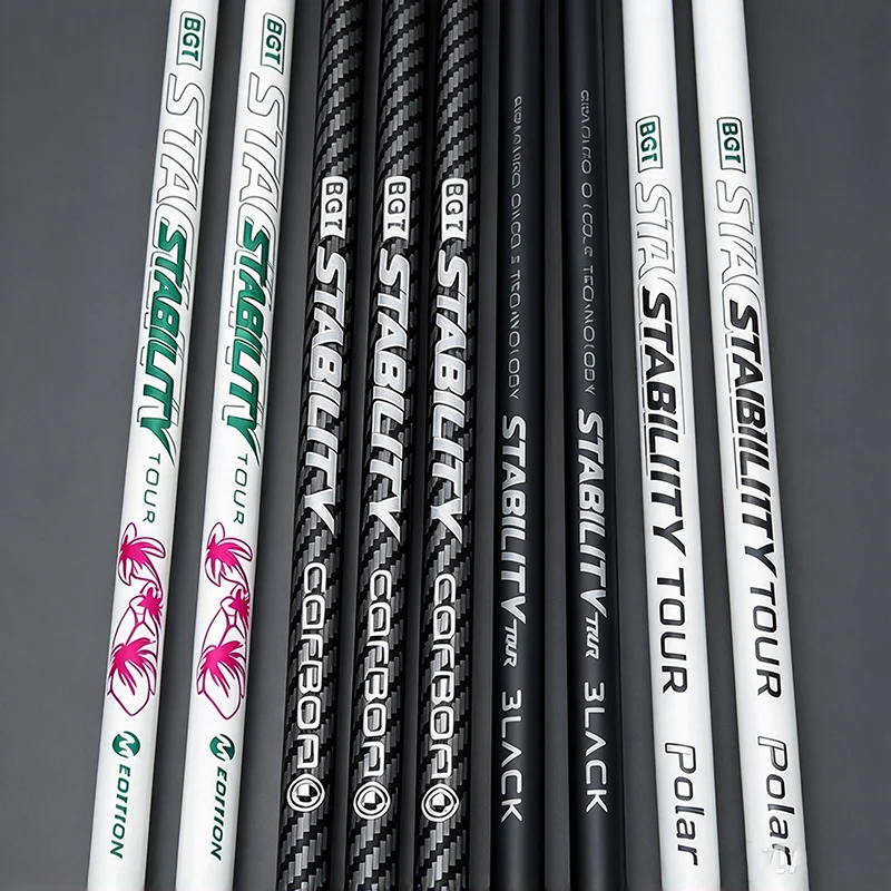 New Golf Putter Shaft BGT Stability  Graphite & Steel Combo, 4 Types, Black/White, 37.5