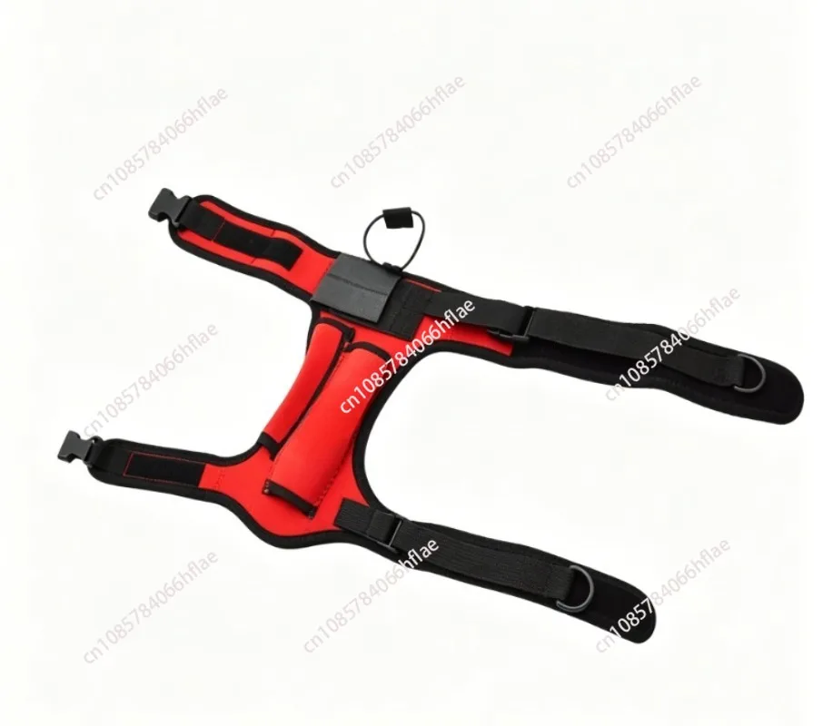 Premium Neoprene Diving Knife Sheath with Leg Straps & 2 Pockets, Adjustable Calf Strap Dive Accessory