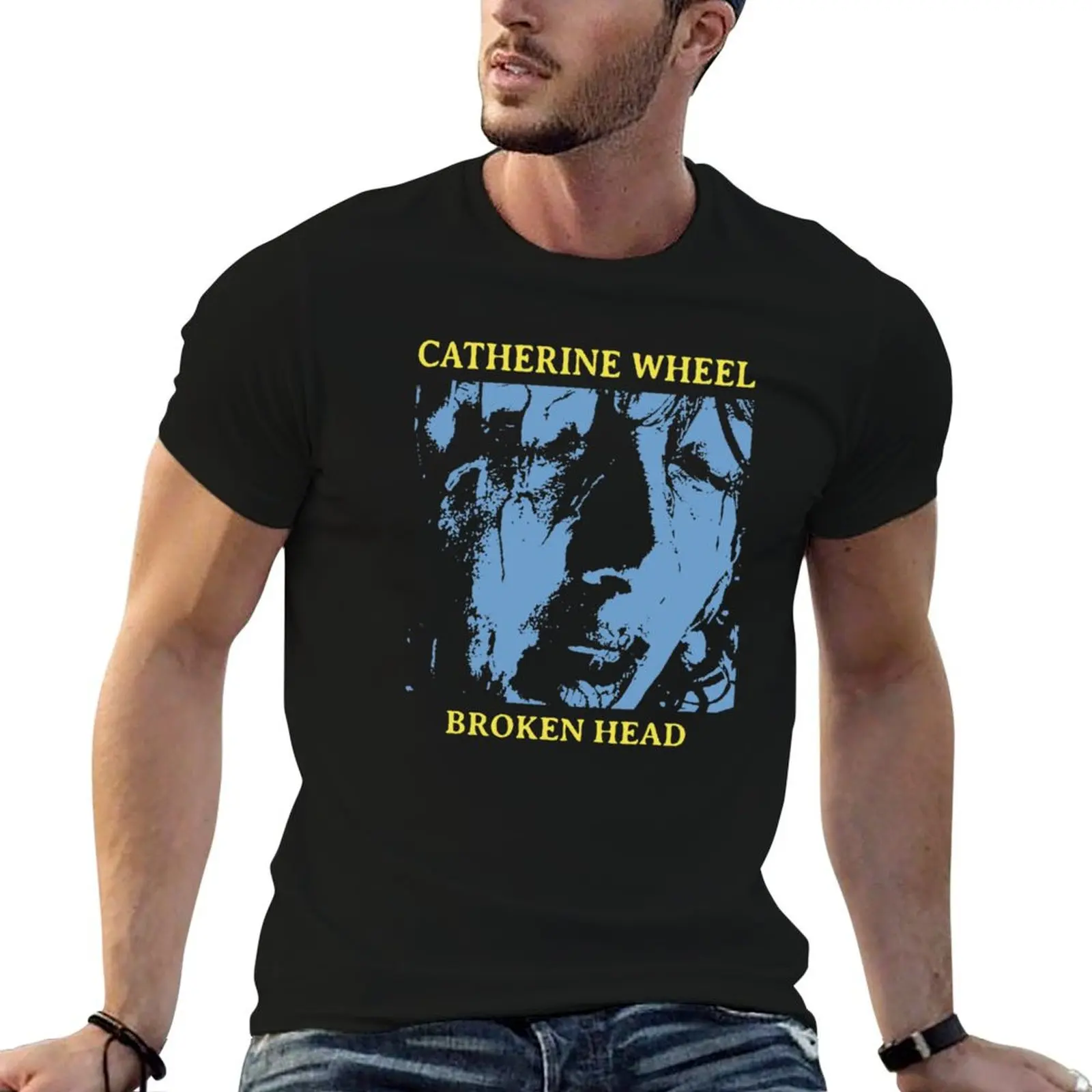 

Catherine wheel broken head T-Shirt funny t shirts dark humor man t shirt luxury T-Shirt
