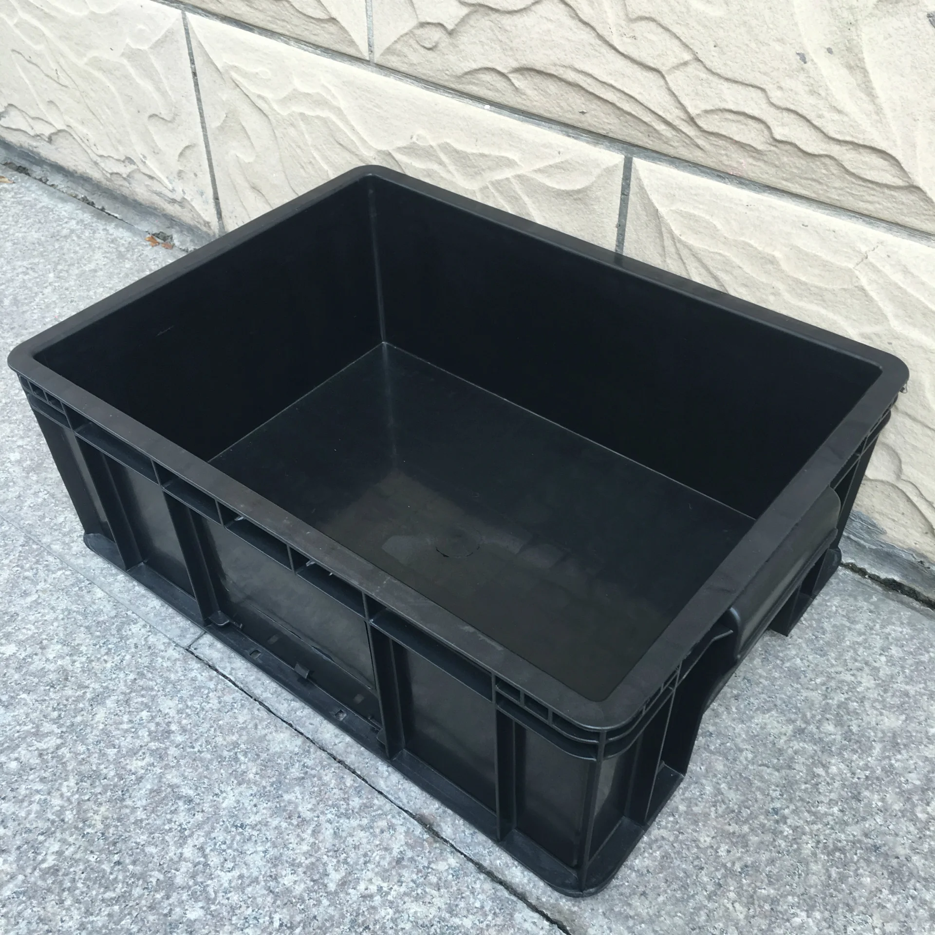 กล่องป้องกันไฟฟ้าสถิตย์ ปี 2025 - กล่องพลาสติกสีดำ มีทุกขนาด รูปทรงสี่เหลี่ยมผืนผ้า มีฝาปิด ดีไซน์หนาพิเศษ