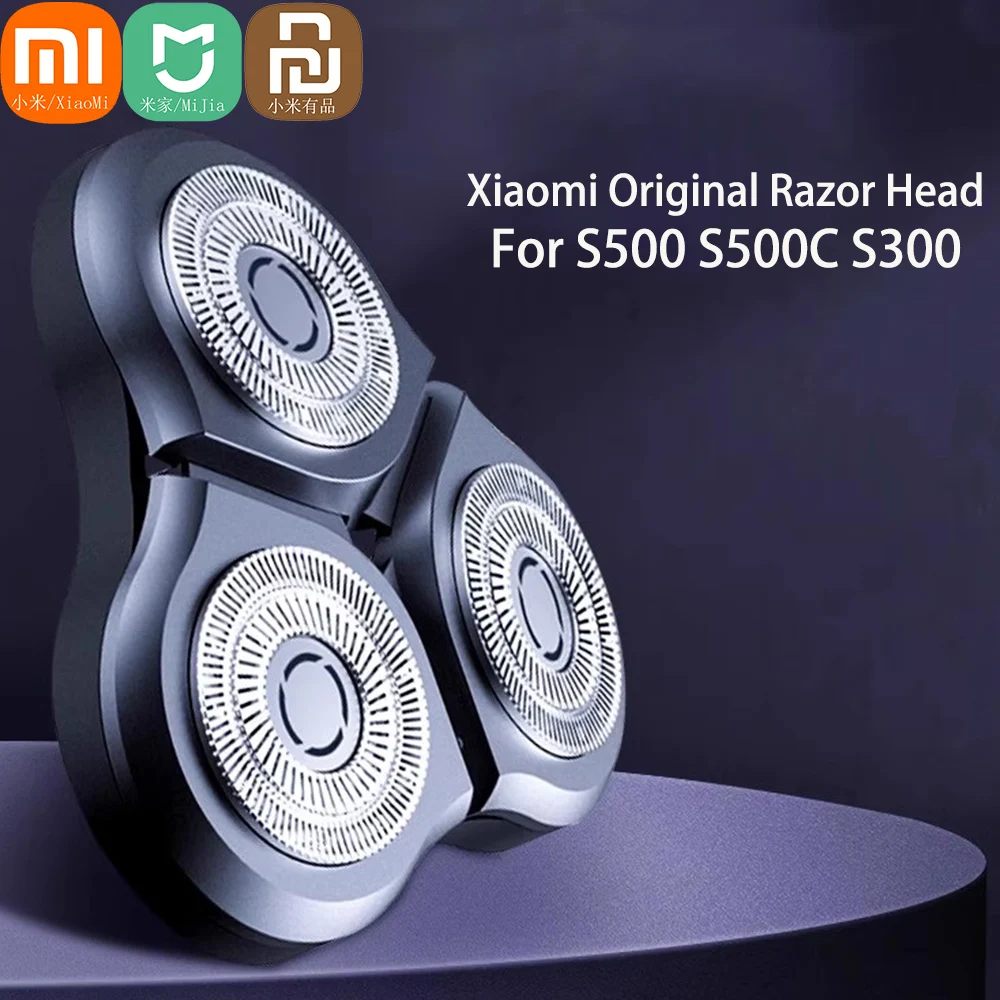 

Xiaomi Smart Original Electric Shaving Razor For Mijia S500 S500C S300 Shaving Machine Beard Trimmer Replacement Shaver Blade