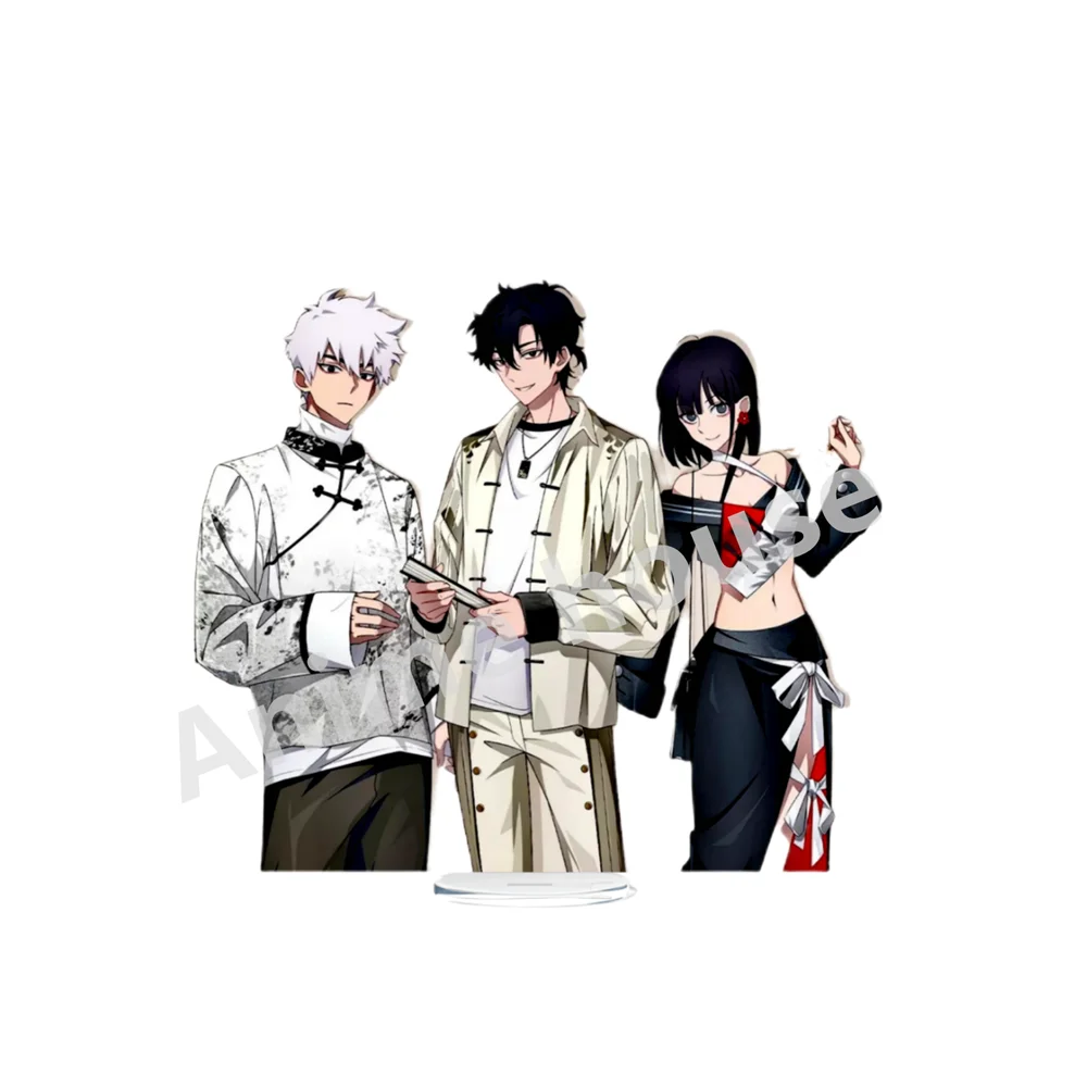 Anime Time Agent Figura Cosplay Acrylic Stands Anime Cheng Xiaoshi Lu Guang Acrylic 10cm Standing Modle Plate Fans Gift