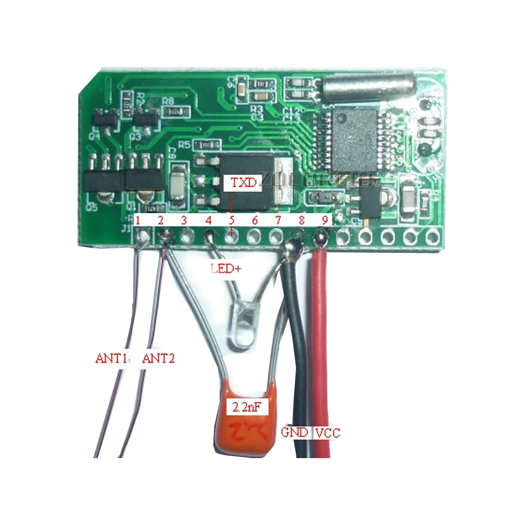 RFID 134.2Khz FDX-B HDX  RFID Read Module ISO/IEC11784/5 RS232 TTL HDX Module