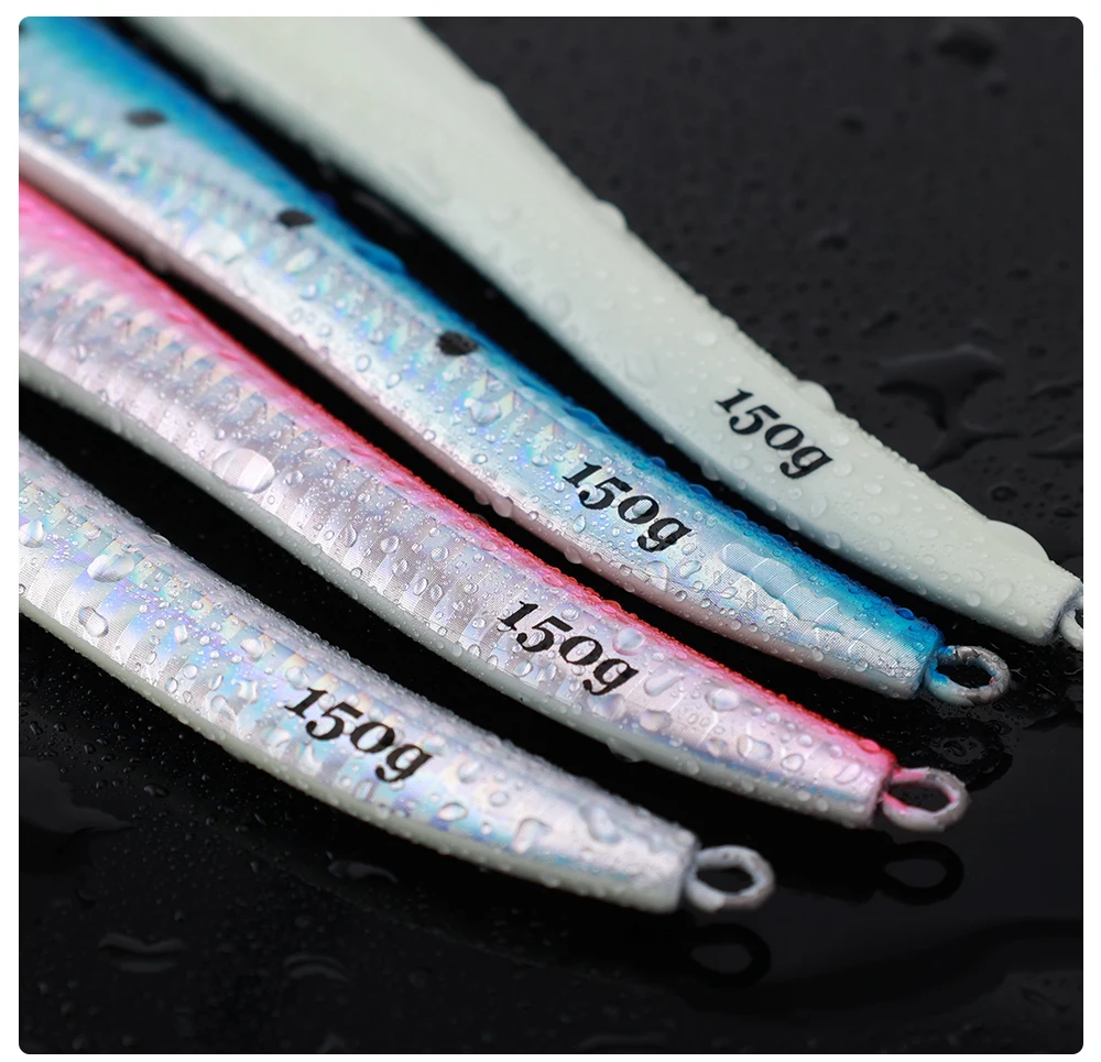 JIGGING PRO G2 Nadel-Vertikal-Metalljig 60g-250g Schnell Sinkender Salzwasser-Köder für Tiefsee-Thunfisch, Bernsteinmakrele, Königsfisch Vertikal-Jig – Detail 10