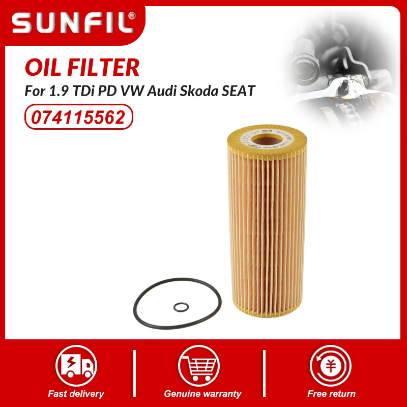 

074115562 06D115466 06E115466 oil filter for 1.9 TDi PD VW Audi Skoda SEAT
