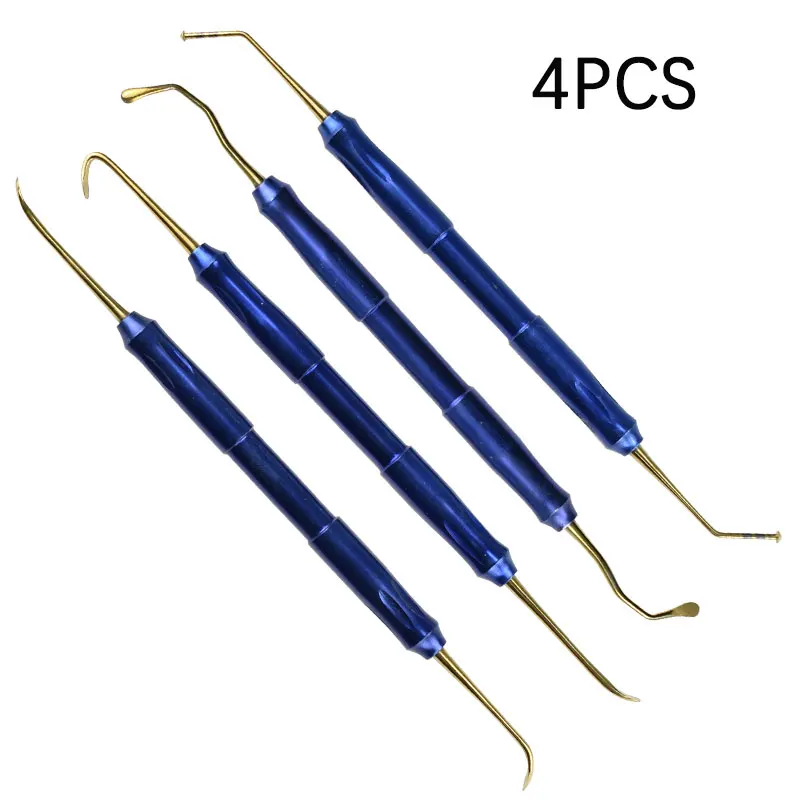 

4Pc Dental Implant Tool Set Periosteal Separator Implant Drills Stoppers Sinus Lifting Elevation Hand Instruments Surgical Tools