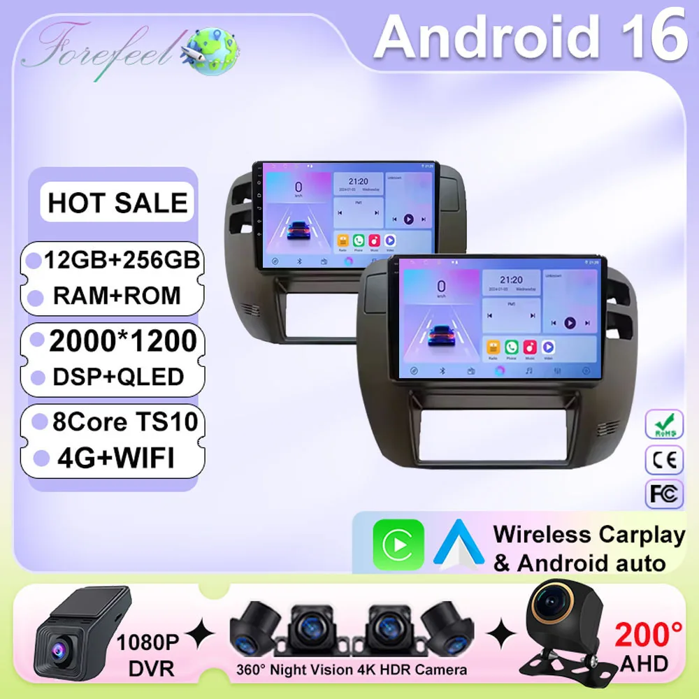 

Android 16 Car Radio For NISSAN Patrol 1997 1998 1999 2000 2001 2002 2003 2004 2005 GPS Navigation Multimedia Player Autoradio