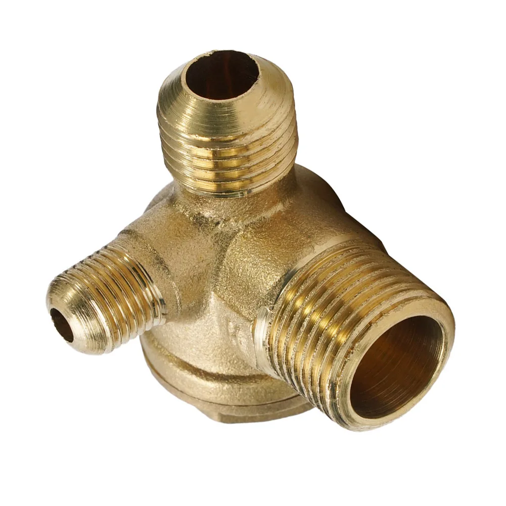 For F14*1.5mm Hex Nut Air Compressor Tube Oil-free Air Compressor Air Compressor Intake Tube Stainless Steel Brand New