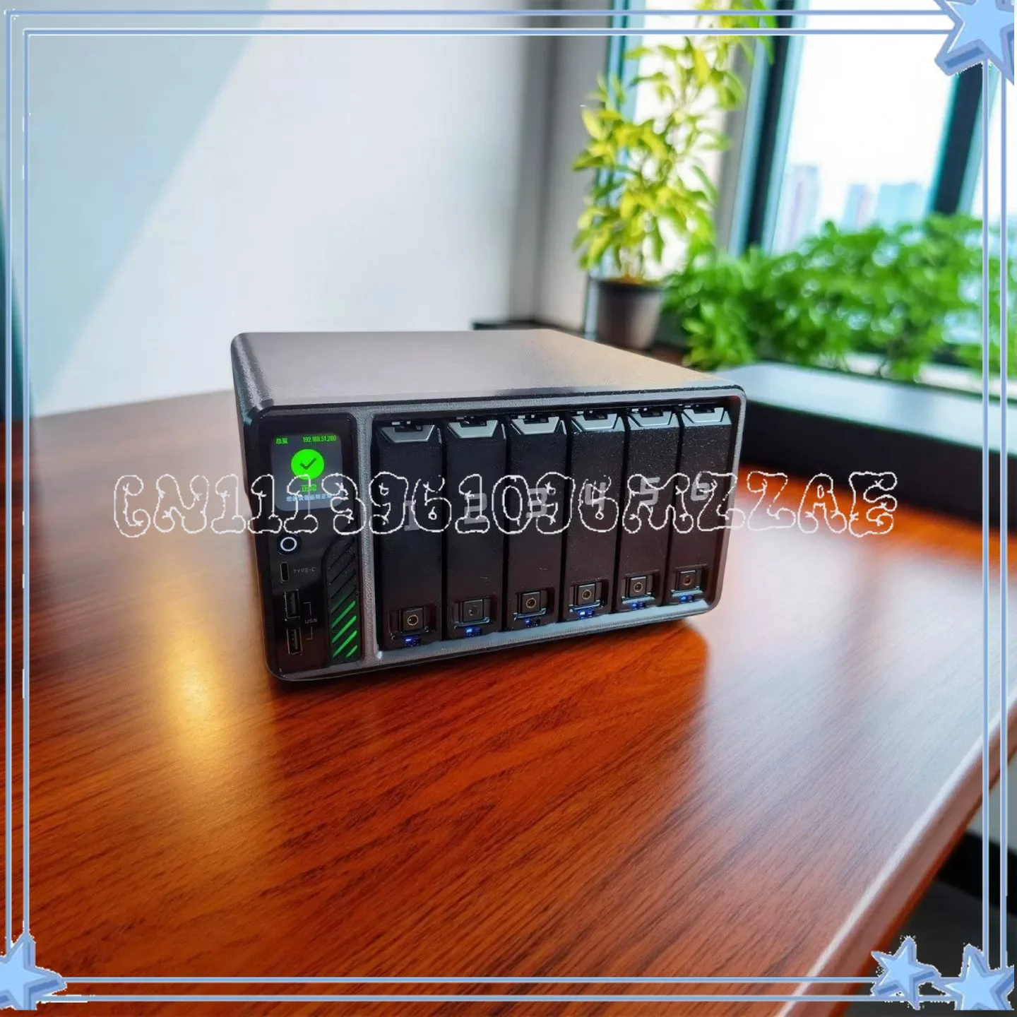 Compatible with Multiple Systems, Hard Drive Rack N305 2.5G M.2 Chassis - No Memory and Power Supply