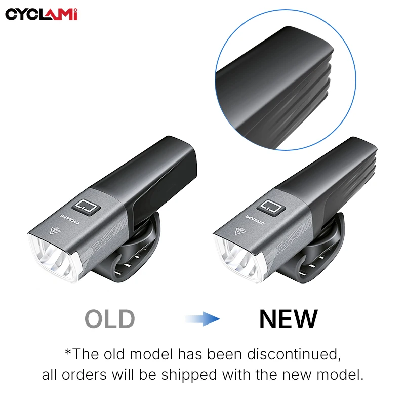 CYCLAMI X7 Lights Smart Headlights  USB Rechargeable Road Mountain Bike Front light 1000 Lum Replaceable Battery Gopro Mountable image 6
