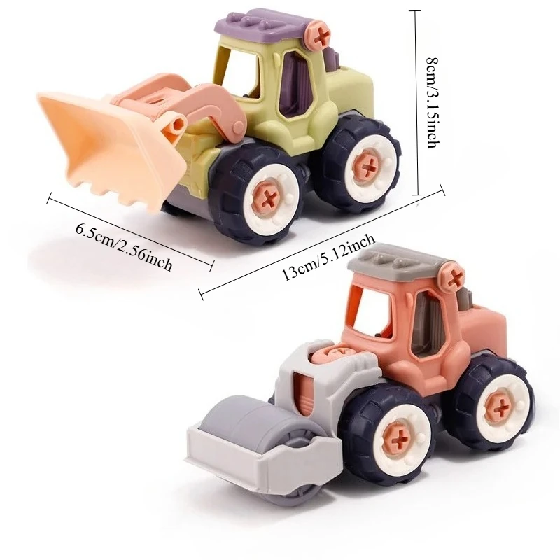 Constructions Toys Vehicles Trucks Take Apart Toys Trucks Set Excavators Building Car Toys With Drills,Best Gifts Truck Toys view 2