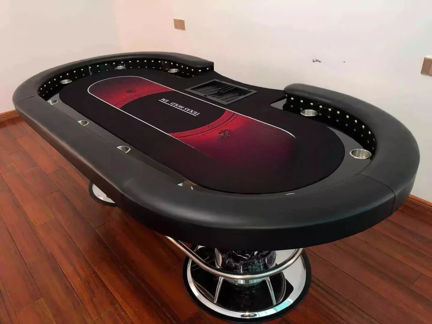 AATexas New High-end Texas Hold'em Table Club Table Chess And Card Room Table Baccarat