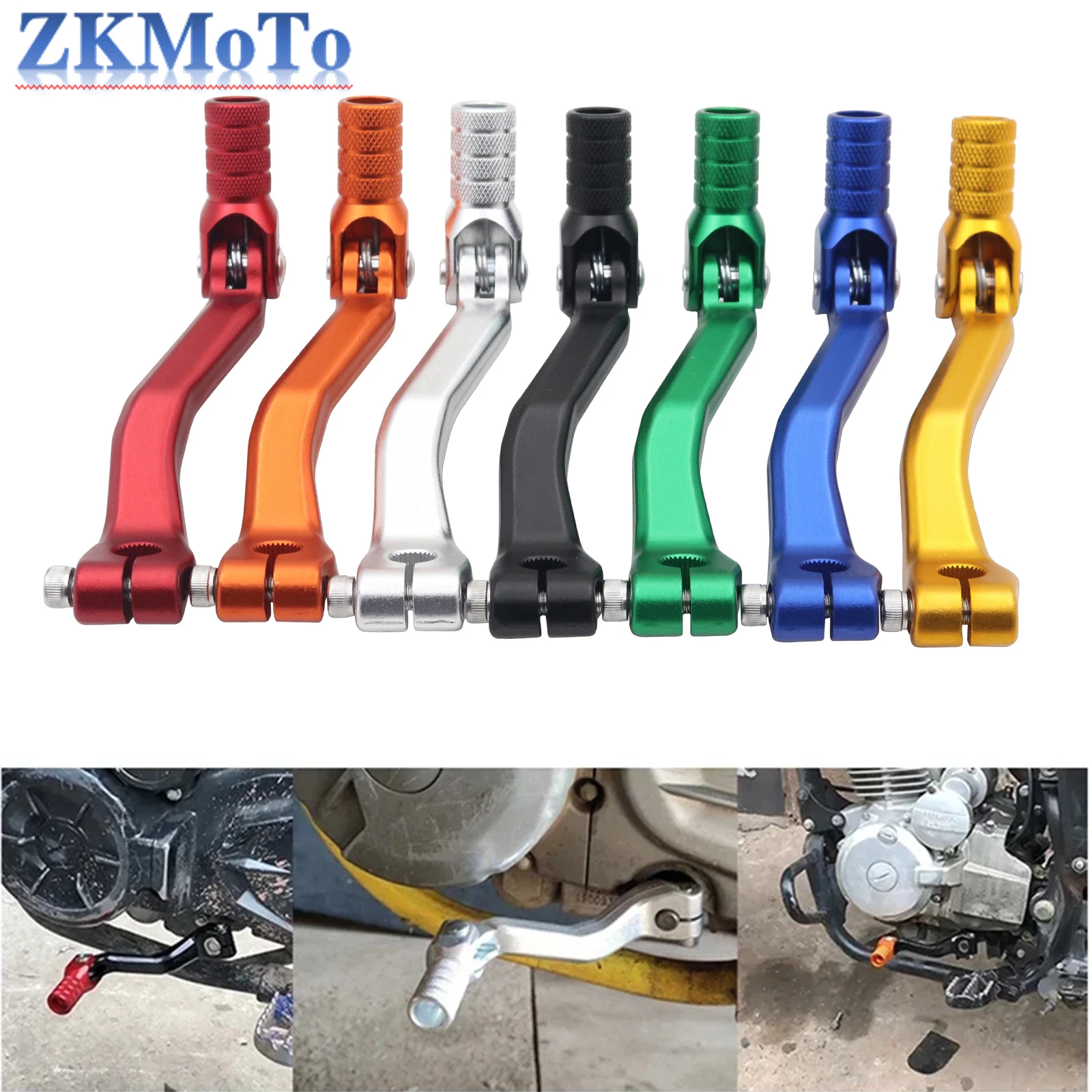 Motorcycle Gear Shift Pedal Lever For Kayo BOSUER BSE Apollo Xmotos ZongShen NC 250 300 450 CC Dirt Bike MX Motocross Enduro