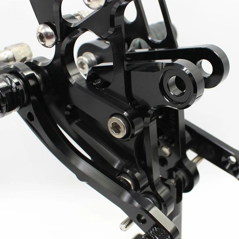 ZX 6R 636 09-24 Adjustable Rearset Footpeg Foot Peg Footrest For Kawasaki Ninja ZX6R ZX636 ZX-6R 2009-2020 2021 2022 2023 2024 view 6