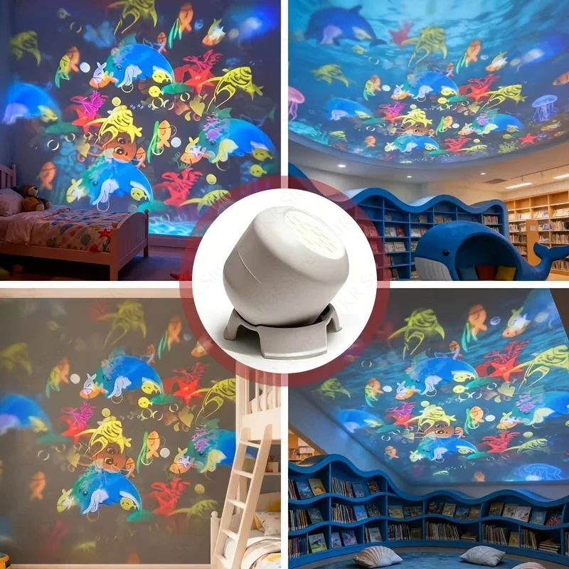 Proyector LED de luz nocturna  - Ambient Lighting Decor For Room reseña y precio