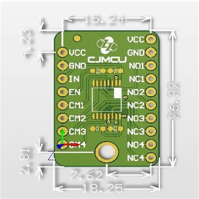 CJMCU-5018 TS3A5018 10 Ω Four Channel SPDT Analog Switch Analog Switch