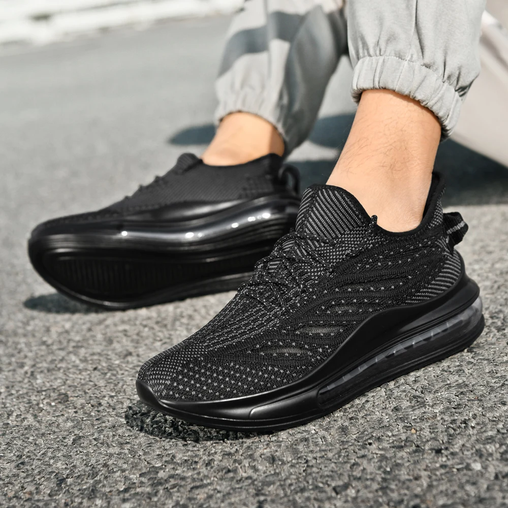 New Men's Running Shoes Outdoor Jogging Hiking Sneakers Casual Comfortable Sneakers Lightweight Soft