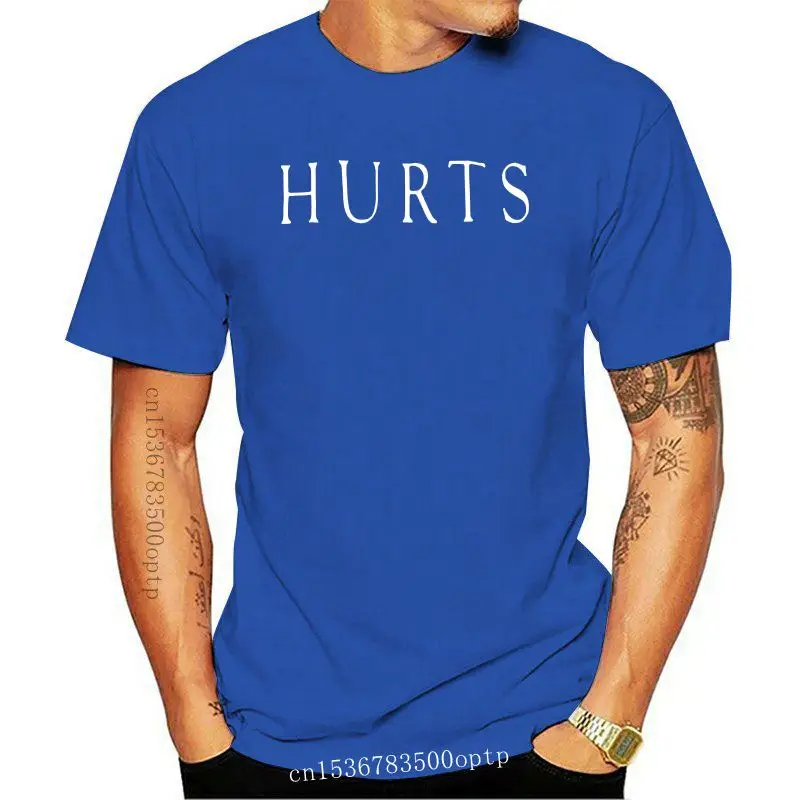 HURTS BAND LOGO T SHIRT NEW OFFICIAL HAPPINESS EXILE SURRENDER SYNTHPOP sbz6389