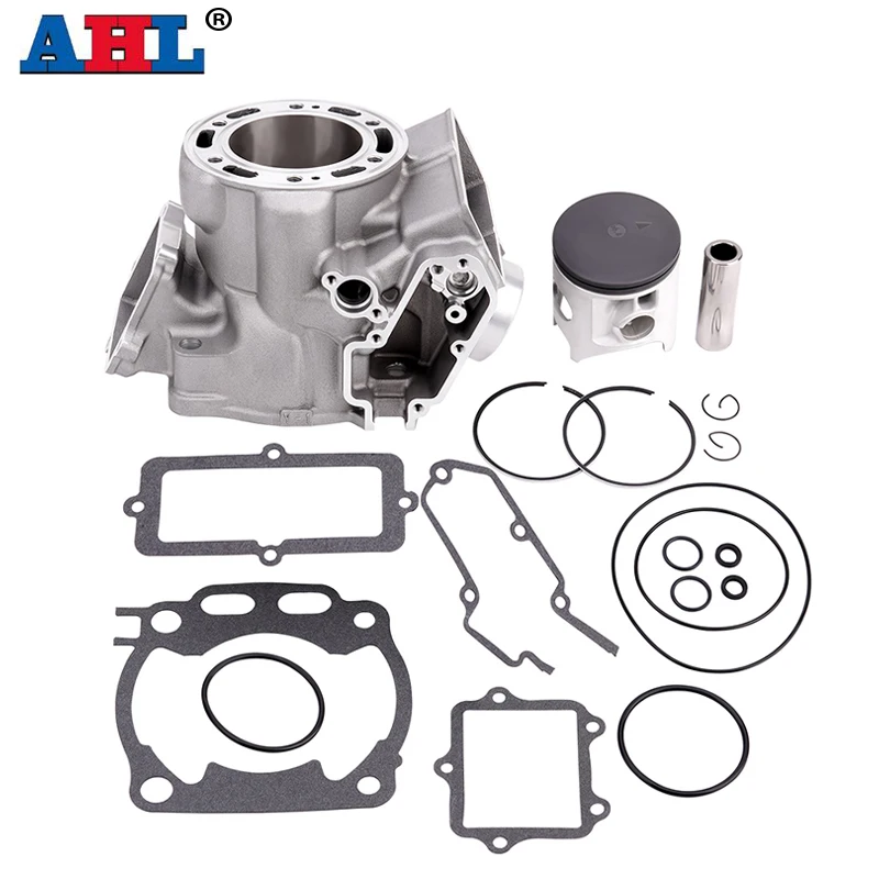 AHL Motorcycle 66.4mm Cylinder Piston Gasket Rebuild Overhaul Kit For YAMAHA YZ250 YZ250G YZ 250 5UP-11311-00-00 1P8-11631-00-A0