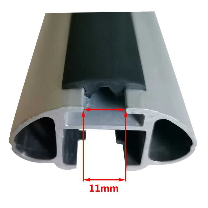 Universal the Car Roof Rack Crossbar Sealing Rubber Strip  Reduce Wind Resistance And Noise Used For Top Rod Of THULE