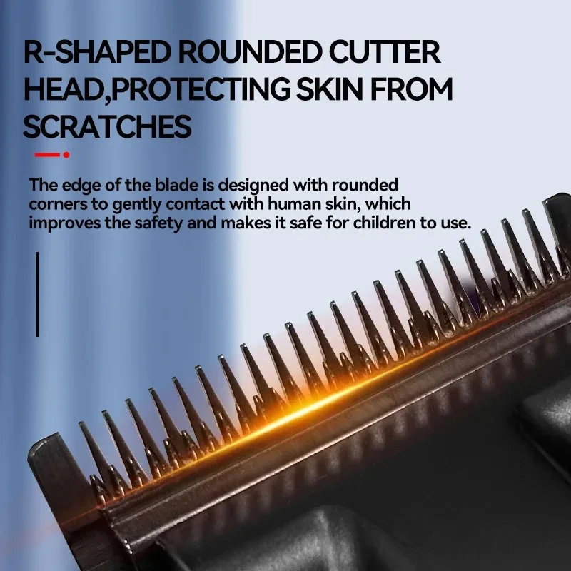 Kemei Professional Barber Hair Clippers and Cordless Trimmer Set Electric Hair Cutter Rechargeable Hair Cutting Machine for Men image 3