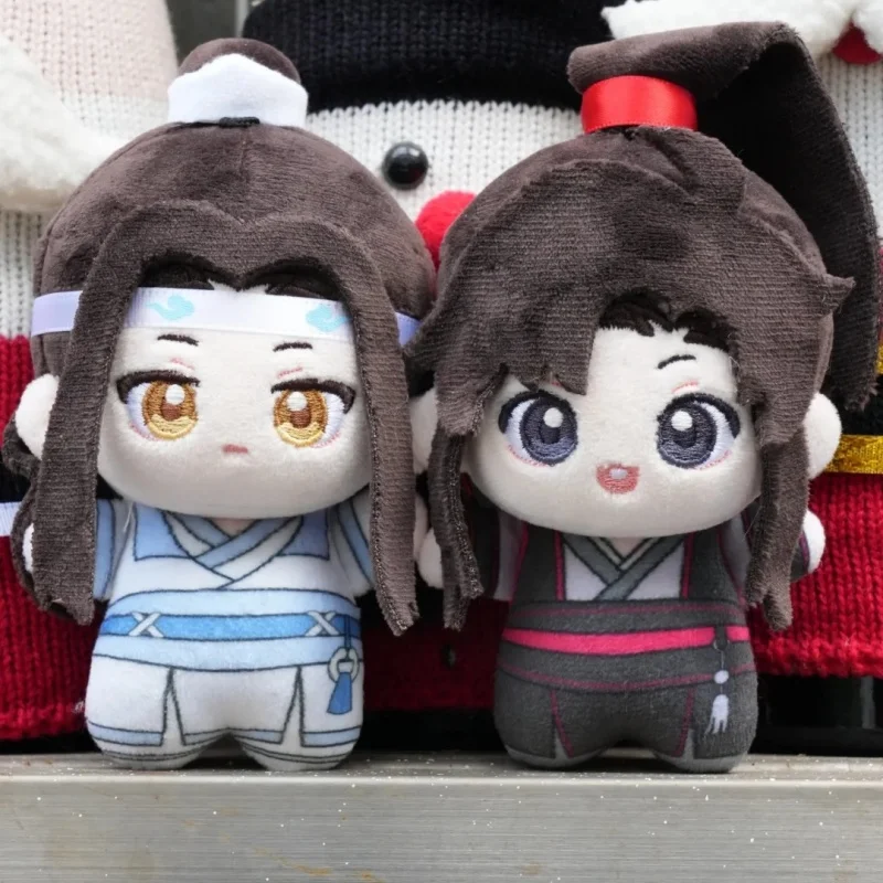 

Брелок с подвеской в стиле аниме Данго - 10 см плюшевая модель персонажей Мо-Дао Зу Ши Вэй Усянь и Лан Ванцзи, игрушка для косплея в подарок